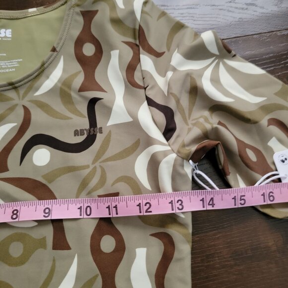 Free People Abysse Poppler Rashguard Womens S Beach Surf Summer Swim Retro - Picture 7 of 7